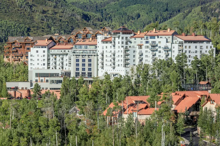 Luxury lodging options at Telluride Ski Resort with mountain backdrop