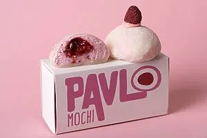 Mochi from Pavlo Mochi with various toppings