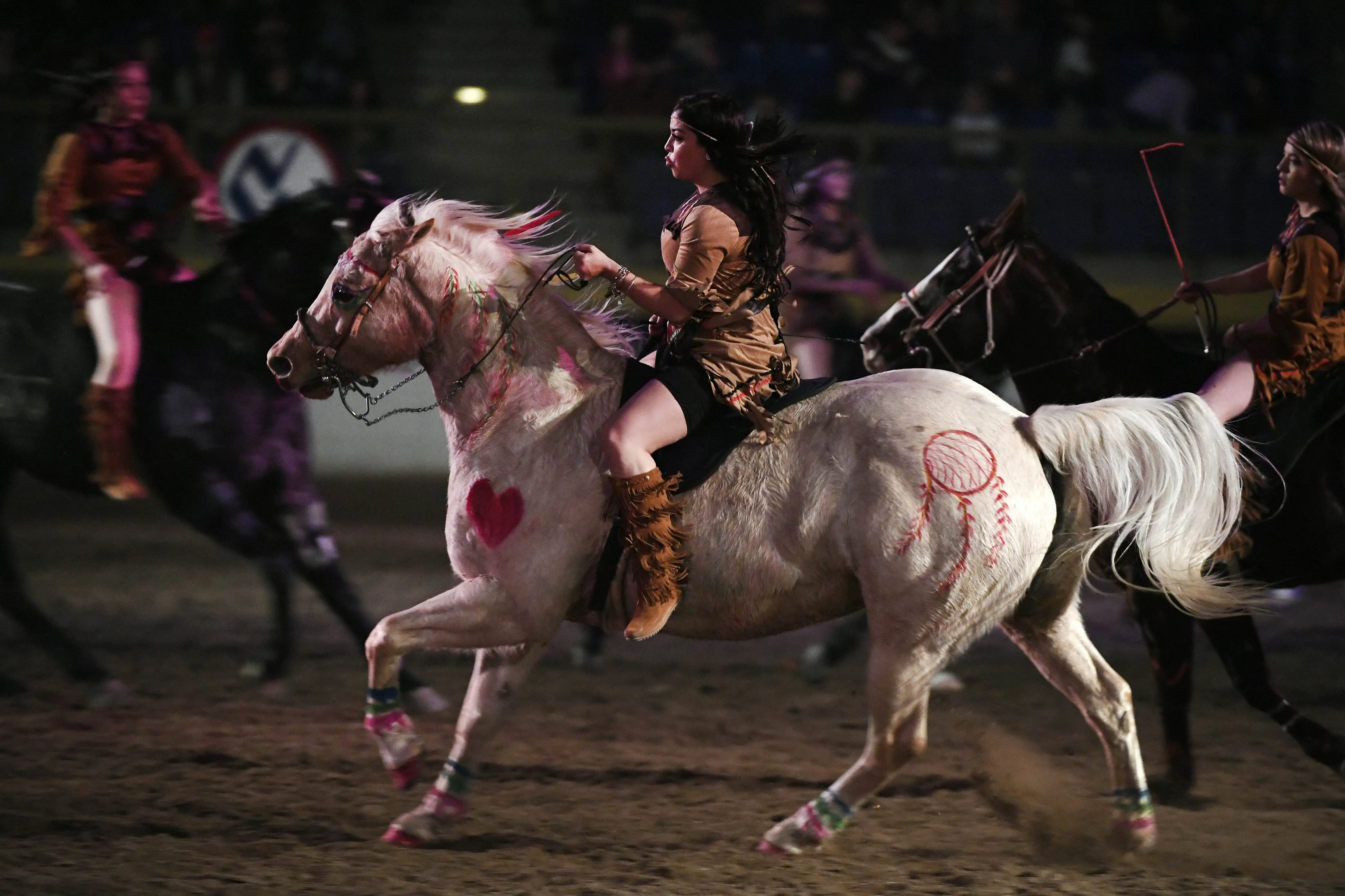 National Western Stock Show rodeo, an event in January during the low season in Denver