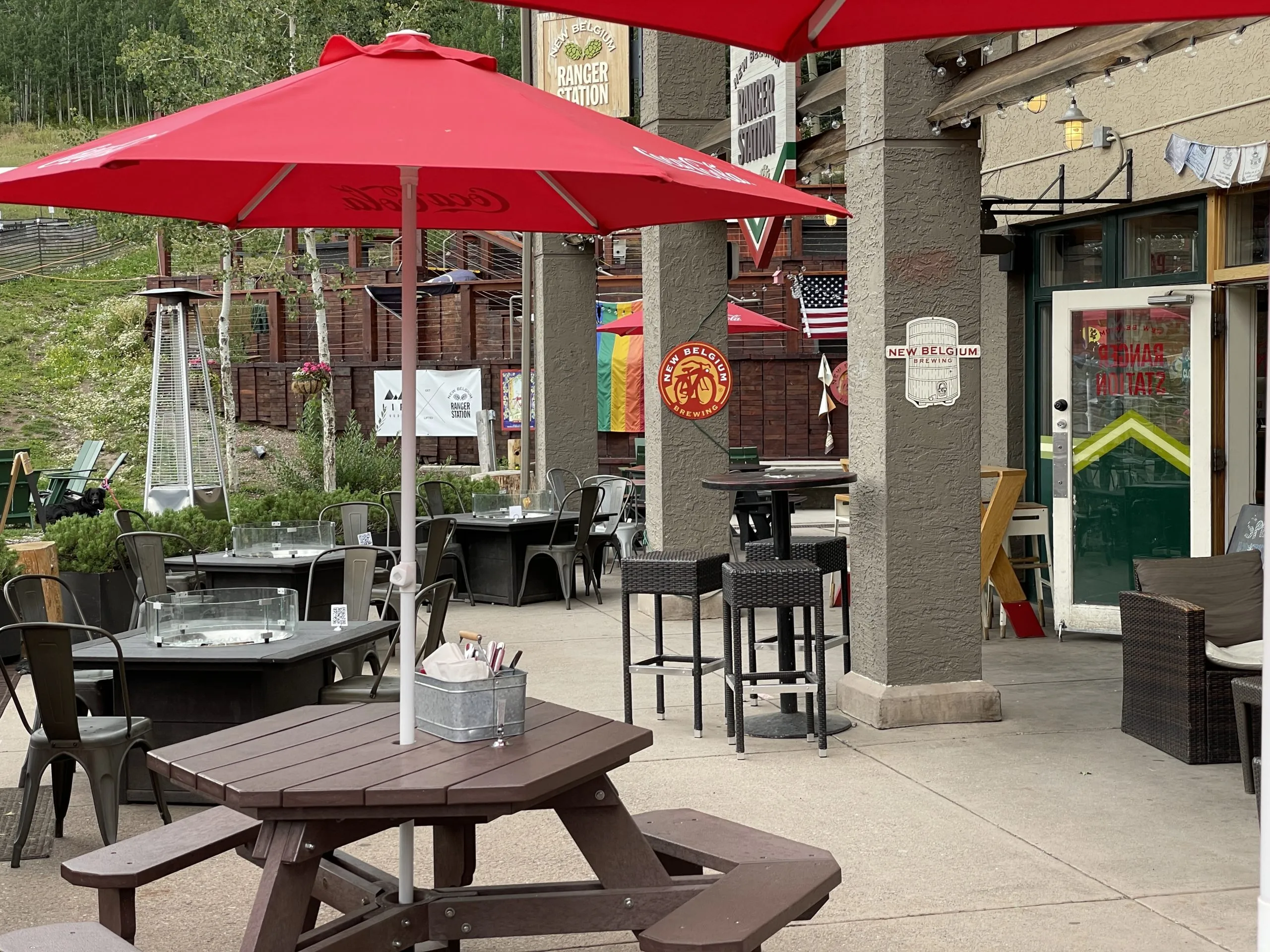 New Belgium Ranger Station exterior in Snowmass Mall