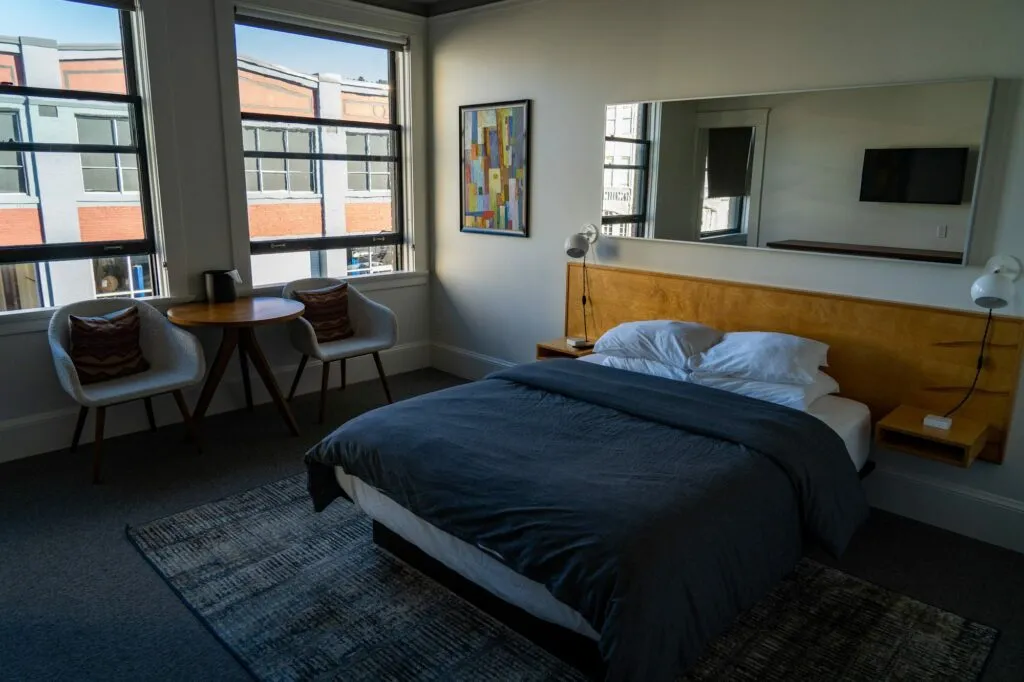 Our room at the Norblad Hotel
