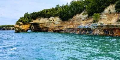 Pictured Rocks Cliffs