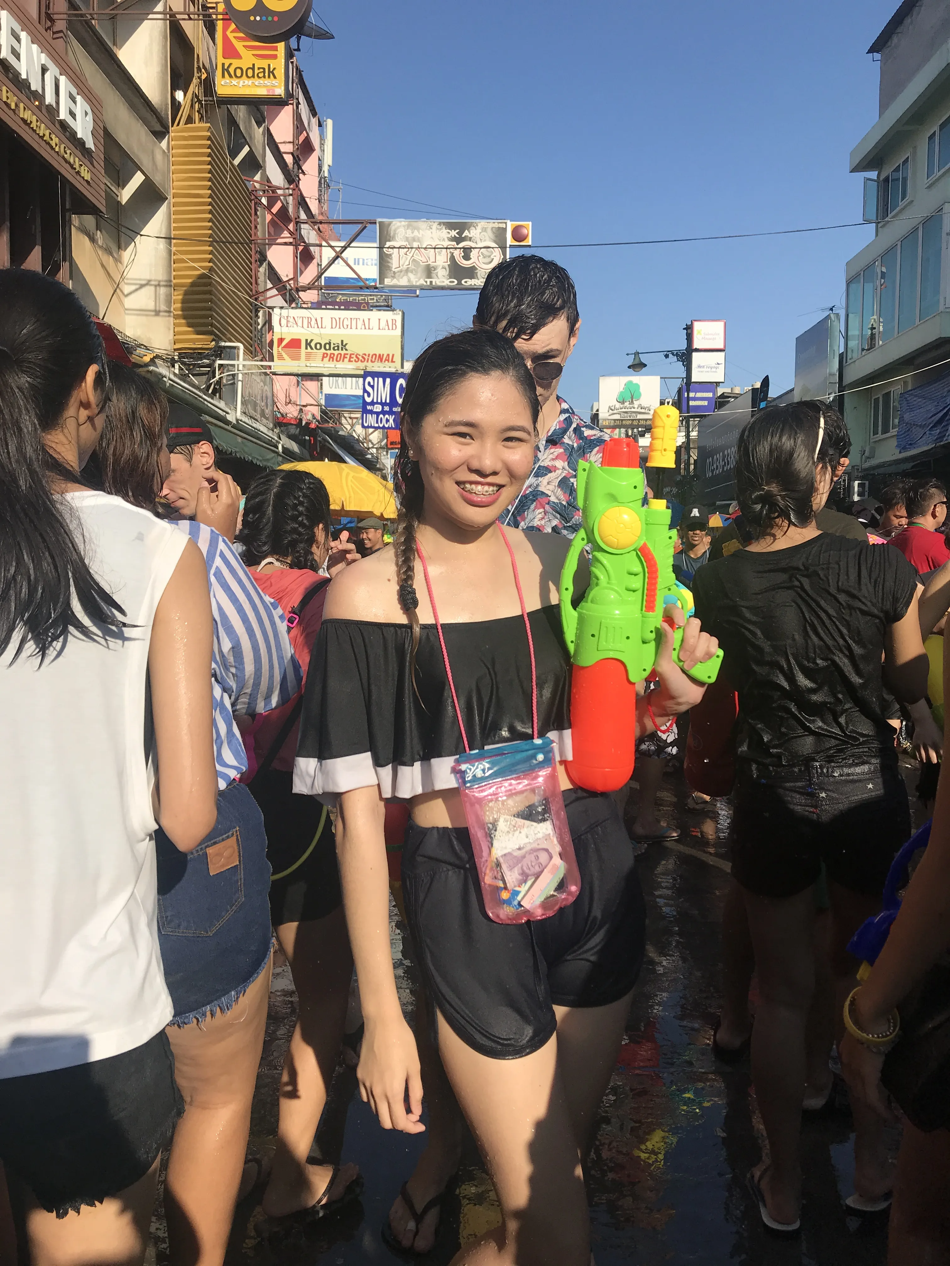 Ready for the Songkran Water Festival in Bangkok, Thailand