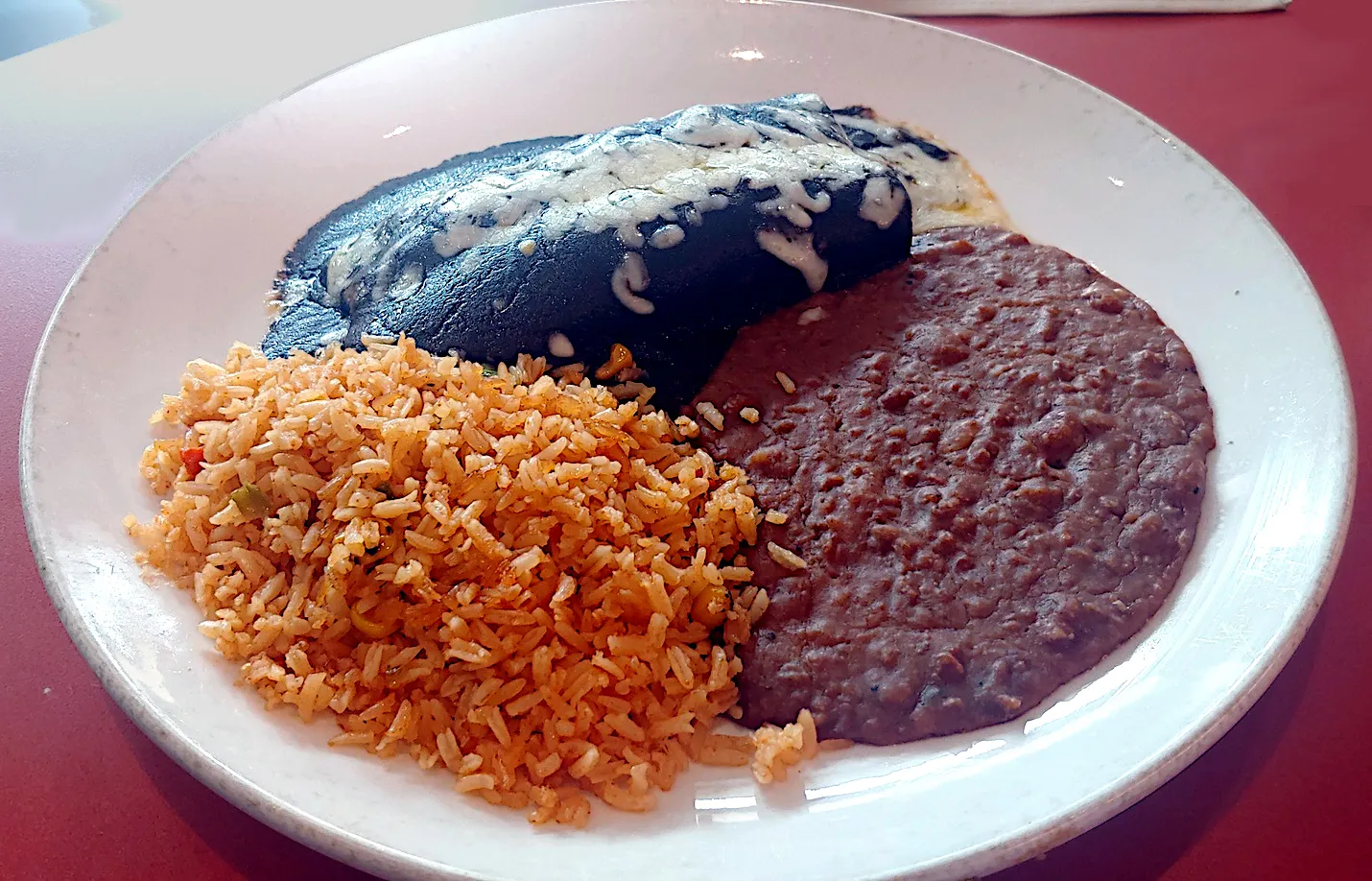 Rosario’s Enchilada Mole dish