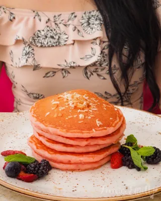 Royal Hawaiian Hotel Signature Pink Pancakes