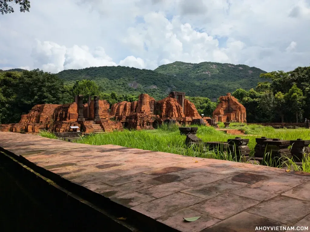 Ruins at the My Son Sanctuary in Vietnam.