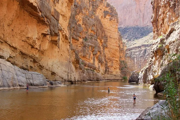 Santa Elena Canyon view in Big Bend National Park, West Texas