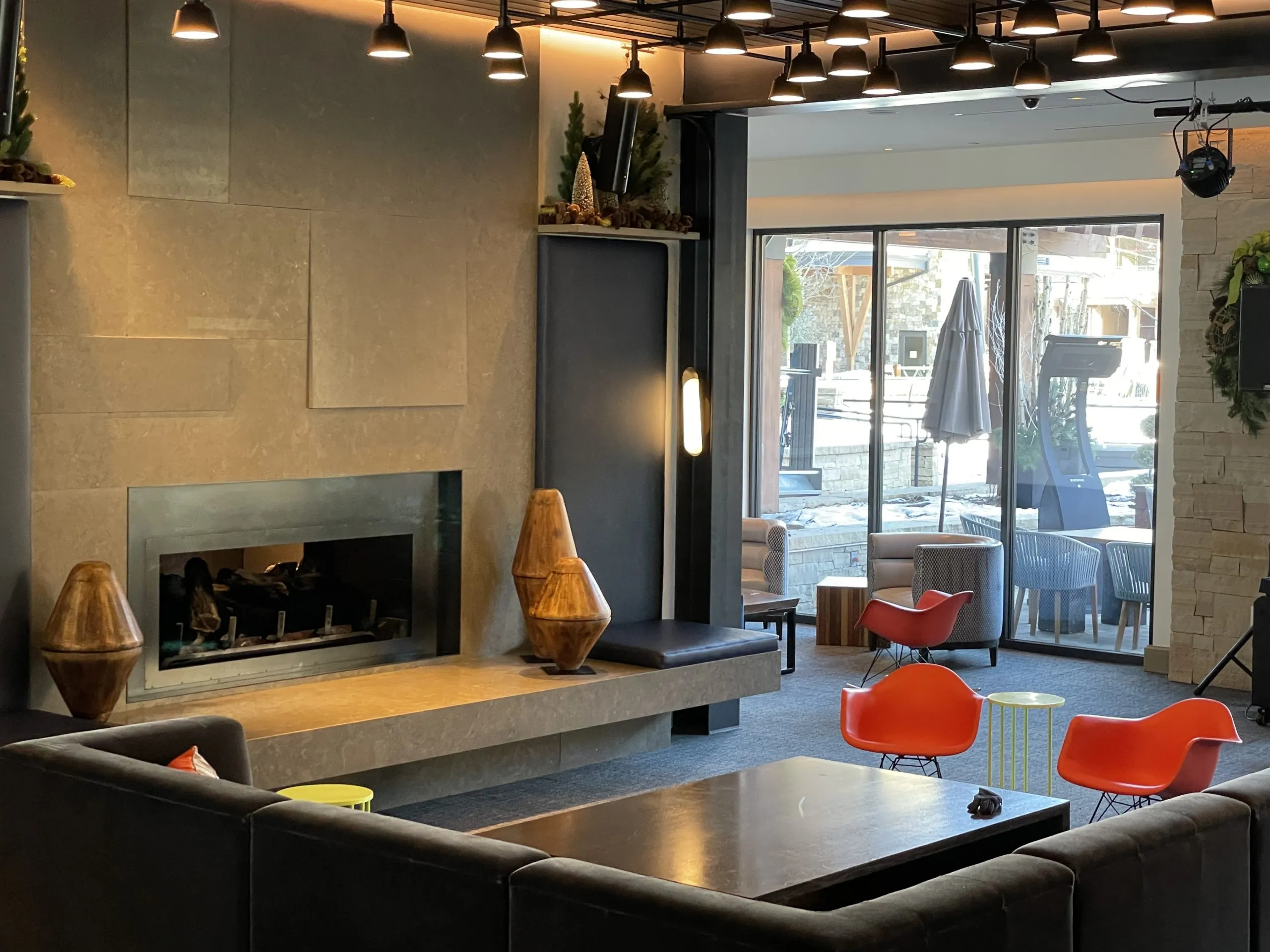 Second view of the spacious interior at The Limelight Lounge