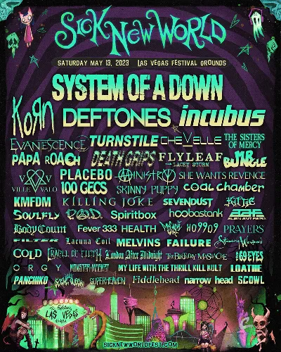 sick new world festival final poster ghostcultmag 5102023
