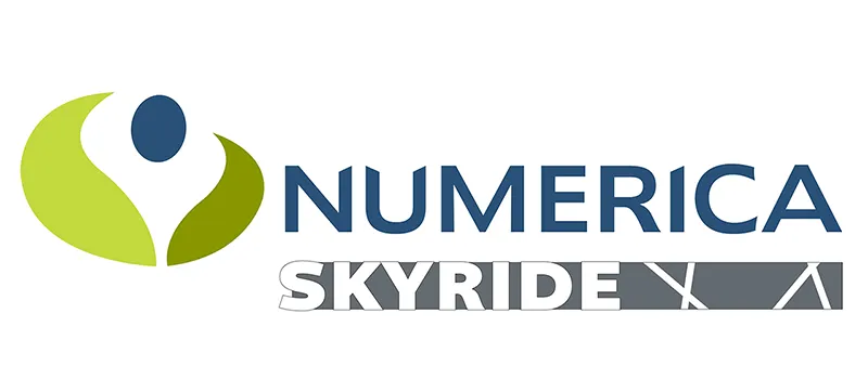 Sign for the Numerica SkyRide, a fun activity in Spokane for adults