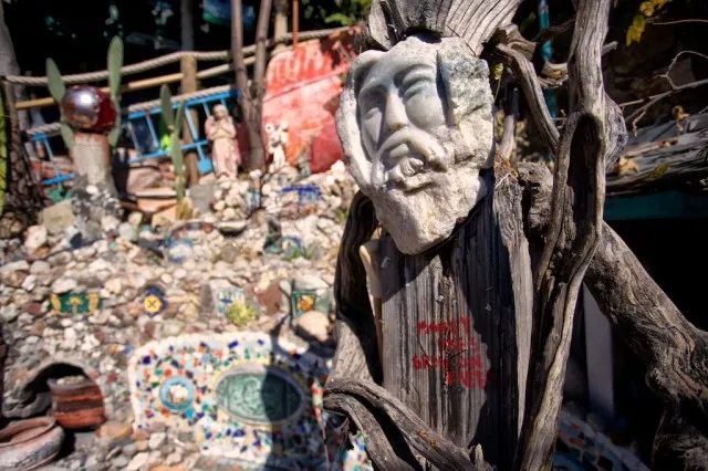 Small art studio building on Catalina Island