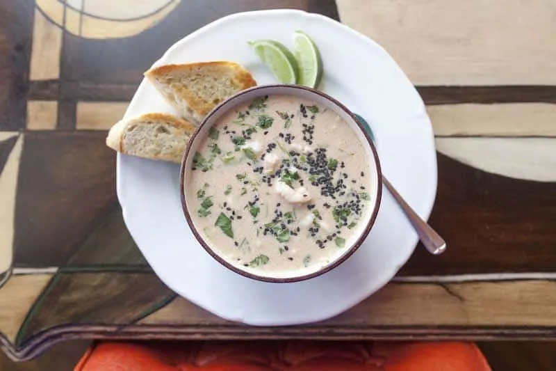 Spicy Brazilian Coconut Shrimp Soup at Shuga