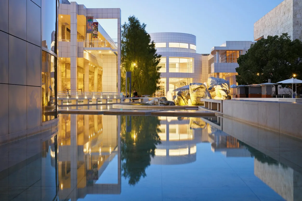 The Getty Center is famed for its architecture and grounds as well as its art