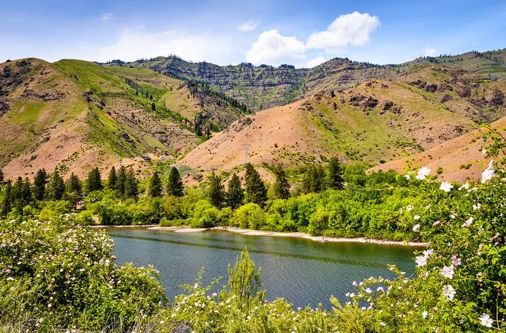The vast and rugged landscape of Hells Canyon National Recreation Area