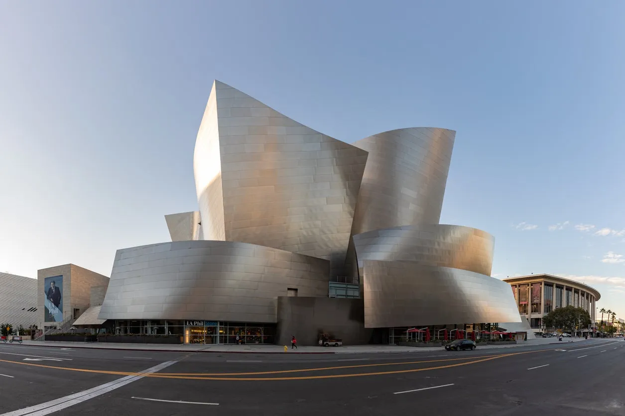 The Walt Disney Concert Hall is one’s of LA’s most recognisable venues