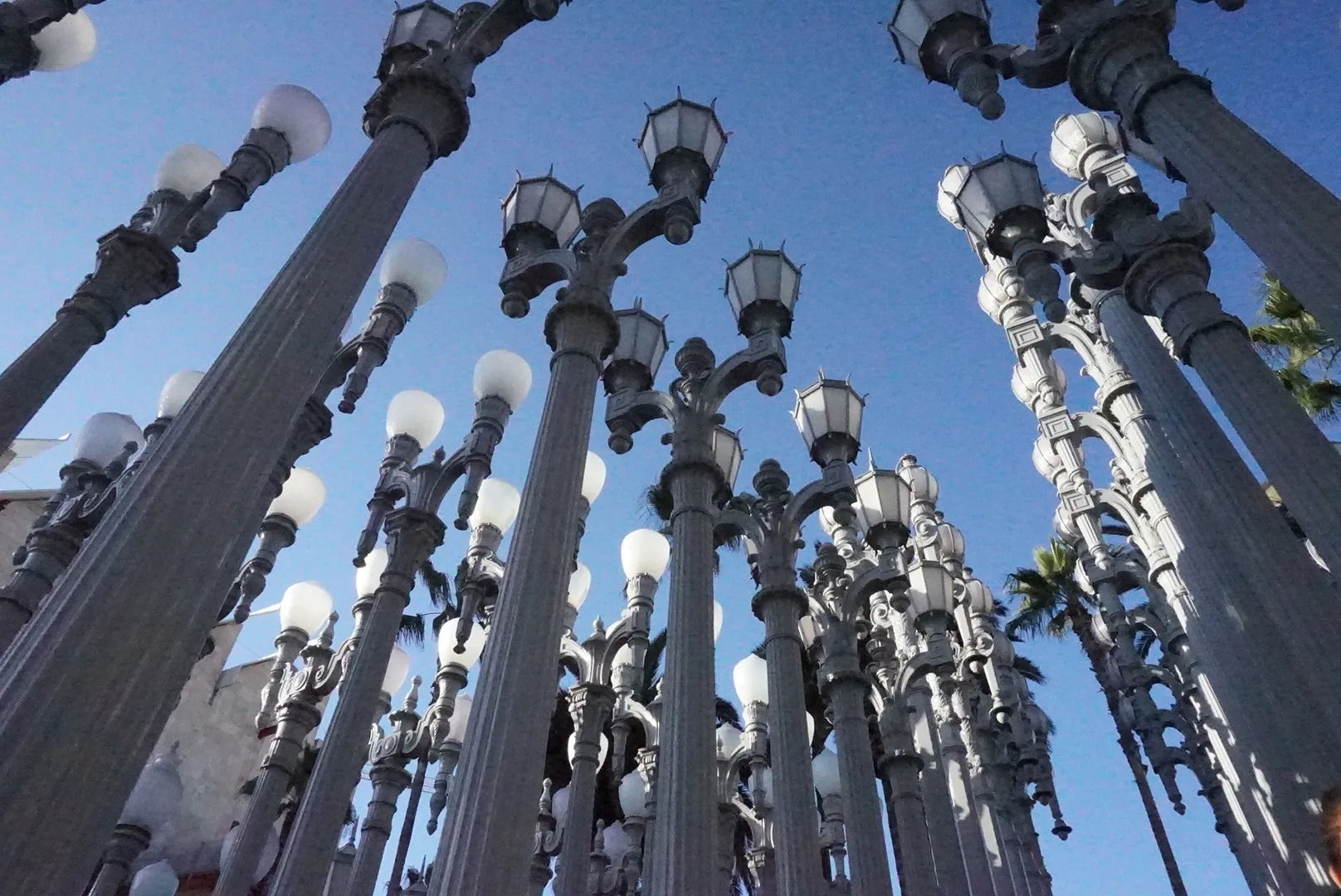 Urban Lights installation at LACMA