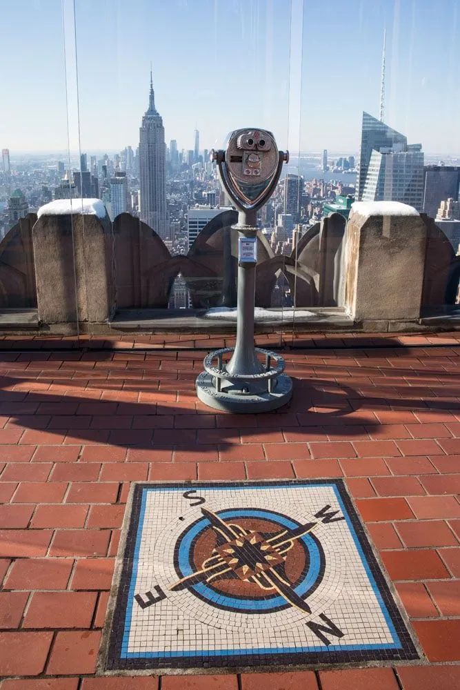 View of Central Park and Midtown Manhattan from Top of the Rock