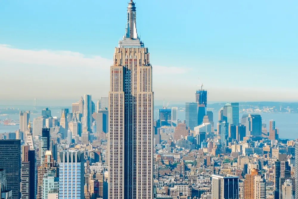 View of the Empire State Building