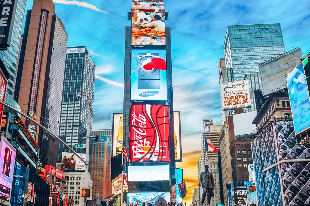 View of Times Square
