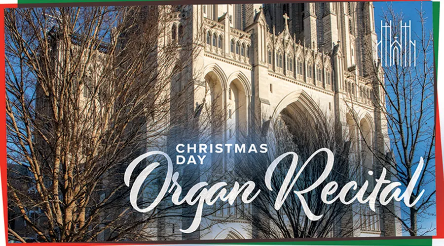 Washington National Cathedral interior, hosting the Christmas Day Organ Recital, a peaceful event for your Travel To Washington Dc In December.