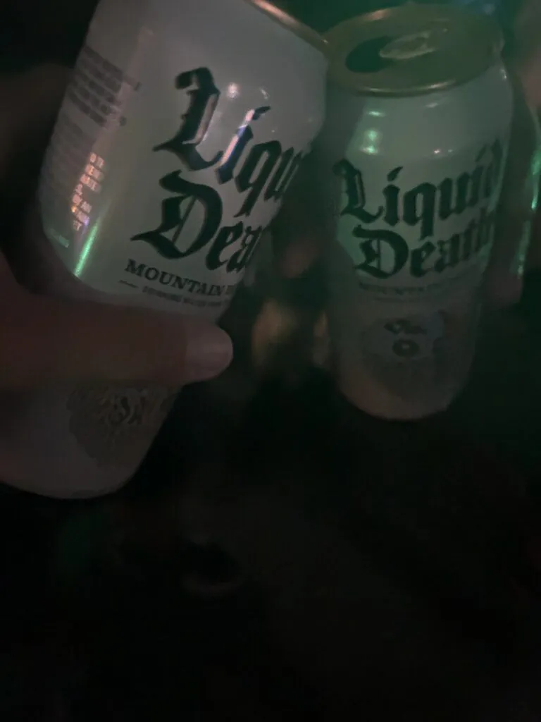 Water that looked like beer made us almost cool.