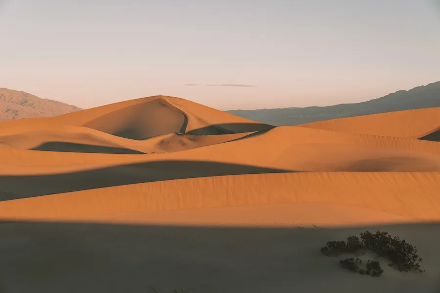Weekend Getaways from Los Angeles - Mesquite Flat Sand Dunes in Death Valley