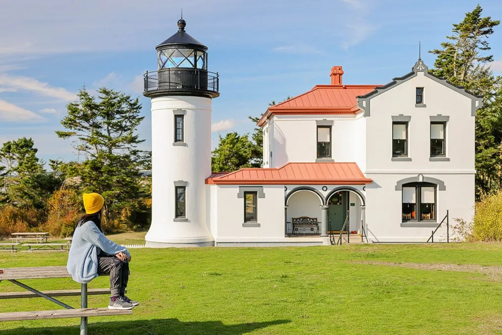 Whidbey Island lighthouse