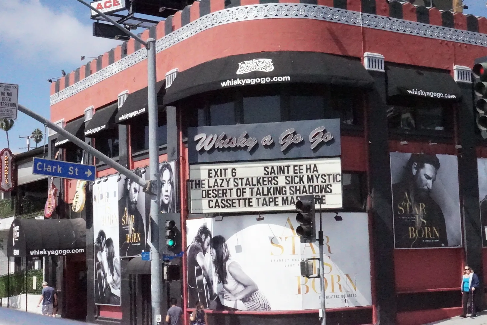 Whisky A Go Go on the Sunset Strip