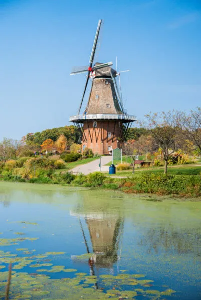 Windmill in Windmill Island Gardens