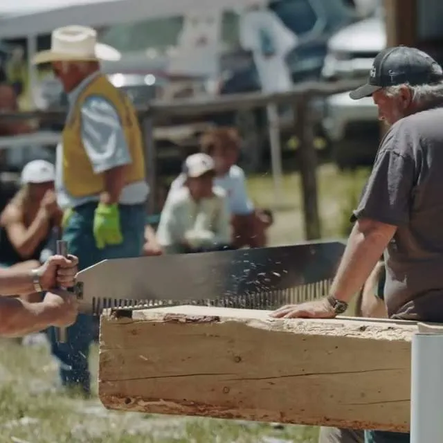 Woodchoppers Jamboree event thumbnail, experiencing local events when you travel to Wyoming.
